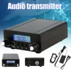 FM Transmitter for Church FM Transmitter 0 5W 76MHz-108MHz LCD Broadcast Transmitter Mini Radio Stereo Station PLL with Antenna Up276x