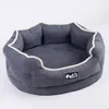 Lit pour chien en mousse à mémoire de forme pour petits chiens de grande taille Hiver Chaud Dog House Doux Amovible Pet Bed Canapé Respirant Toutes Les Saisons Puppy Kennel 201124