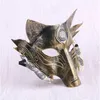 Masque de loup épais Costume d'horreur Costume d'horreur Masques Halloween Masquerade Party Décoration adulte FillesA50 A54