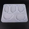 Hand Made Table Decoration Mold DIY Epoxy Resin Silicone Irregular Shape Tea Cup Cushion Mould Translucence Big Molds New Arrival 11qz L2