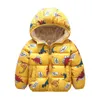 Giacca invernale in peluche per bambini Capispalla Abbigliamento Cappotto con cappuccio caldo Capispalla per bambini 1-6 Y Abbigliamento bambino ragazza ragazzo LJ20117