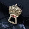 Crown Car Auto Rearview Mirror Hanging Ornaments Pendant Interior keyring Decoration Accessories Creative gift for Women Beer Bott2789281