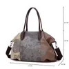 Toile Graffiti Patchwork épaule sport sacs de sport pour femmes Fitness lettre impression sac à main bandoulière Duffle sac de sport Q0705