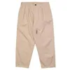 Pantaloni da uomo Zipper Pocket Harem Mens Streetwear Solid Color Wide Gamle Gamba Pantaloni casual