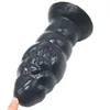 NXY dildos anal leksaker färg silikon artificiell penis sucker ginseng frukt onani plug vuxen leksak 0225