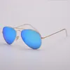 Okulary przeciwsłoneczne Najwyższej jakości okulary pilotowe okulary przeciwsłoneczne mężczyźni kobiety moda prawdziwe szklane okulary słoneczne Oculos de sol tfff