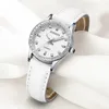 Femmes Montres Mode Dames Diamant Quartz Véritable Bracelet En Cuir Montre-Bracelet Tendance Simple Casual Étudiants Filles Montre Cadeaux # a 201116