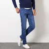 Jeans masculinos 2021 quatro estações estilo casual de alta qualidade fina fita calças homens moda clássico denim magro