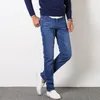 Herrenjeans 2021 im Vier-Jahreszeiten-Stil, lässig, hochwertige Slim-Fit-Hose, Herrenmode, klassische Denim-Röhrenhose