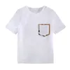 Toddler Boys Summer White t Shirts For Girls Child Designer Brand Boutique Kinderkleding Hele luxe tops Kinderkleding 229514707