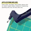 Craft Cutting tools Arts and Crafts Tool 360 Rotating Blade Paper-Cutter 3 Replace Blade Knife DIY Art Wear-Resisting Cut