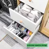 Hushållsbra Förvaringslådor Underkläder Kläder Arrangör Lådan Nylon Divider Closet Organizer Folding Slips Socks Shorts Organizer VT1783