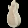 Custom Shop 1959 Vos White Sup Электрогитарный тигр Flame Flame Maple Top Back Back Block Mop Inlay Globe Stock Inlay Gold HA9919293