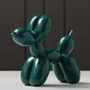 Balloon Dog Statue Table Decoration Accessories Home Decor Animal Sculpture Modern Resin Statue Office Room Desk Decorations Art C0125