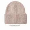 USPOP Fashion Winter Hat Brand Designer Beanies Thick Warm Knitted Soft Rabbit Hair Skullies 211228