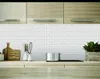 (10 листов) 12 "X12" Ceel and Stick плитка для кухни backsplash белый метро самоклеящаяся стена плитка дома наклейка наклейки 3D стикер 201130