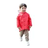 Children's Baby Raincoat Kindergarten Dinossauro Children's Grande Classe Poncho Criança Poncho Primavera e Outono 2-6 Anos 201110