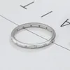 Högkvalitativ engagemang bröllop CZ Band Ring 100 Real Pure 925 Sterling Silver for Women Gift2561730