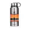 60080011001500ML Termisk flaska med te -läckor Vakuumkolv Värme Vattenmuggtermos Isolerad rostfritt stål Koppkopp Y200107