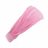 Chegada Nova Jóias cabelo All-Purpose Sólidos Designer Hairband Mulheres Yoga Headbands Envoltório principal Scarf Meninas Esporte Atacado toalha