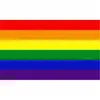 DHL Frakt Bisexuell Pride Flag LGBT 90 * 150cm Rosa Blå Regnbåge Flagga Heminredning Gayvänligt LGBT Flag Banners