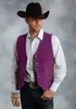 Herrenwesten Weste Vintage Cowboy-Stil Westen für junge Weste Männer Casual Smoking Kamizelki Meskie Plus Szie nach Maß