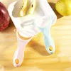 Durable Ceramic Fruit Vegetable Peeler Plastic Potato Carrot Grater Cutter Sharp Peeler Slicer Portable Kitchen Gadgets VTKY2378