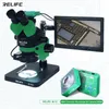 Household Tool Set Microscope Continuous Zoom Microscope With Camera for Phone PCB Electronic Repair Device Tools Professional Hand Tool Sets
