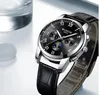 2010 년 럭셔리 WLLISTH 쿼츠 손목 시계 남자 철강 고전적인 비즈니스 망 시계 큰 다이얼 장식 남성 시계