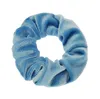 Ponytail Hair Rope Scrunchy Hairbands Headband Velvet Pure Colour Hairs Ring Rubber Band Maiden Hair Cord Hair Accessories YL1397