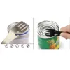 NEW5 In 1 Multifunctional Tableware Portable Stainless Steel Spoon Household Beer Bottle Opener Can Opener RRF13186