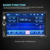 2 Din bilradio 7 "iOS / andRiod MirrorLink Car Multimedia Player Stereo för VW Toyota Nissan Polo Hyundai Bluetooth