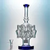 2022 14mm Joint Octopus Arms Hookahs Glass Bongs Matrix Perc Recycler Oil Rigs Glass Unique Bong Water Pipes Dab Rig OA01