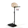 New outdoor basketball post youth 10 feet basketball board stand base mini basketball goal hoop on wheels2441740