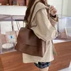 Casual Women Shoulder Bag Large capacity PU Leather Broad strap female Handbag 2021 New Travel big Totes female crossbody bags237Y