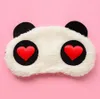 Cotton Panda Goggles Sleep Mask Shading Moisture Cartoon Eye goggles Migliora la qualità del sonno Occhi umidi
