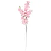 Simulation fleurs décoratives quatre fourchettes petite cerise bouquet de mariage branche soie fausse fleur salon sol grande décoration intérieure