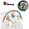 Sozzy Passeggino / Letto / Culla Giocattoli appesi per i più piccoli Culle sonagli sedile simpatico peluche Passeggino Regali mobili 88 cm Zebra Sonagli LJ201114