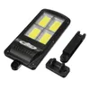 100COB 128COB Solar Street Lamp Outdoor Wall Security Light Waterproof PIR Motion Sensor Remote Control