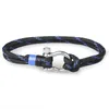 Cool Stainless Steel Buckle Charm Bracelet High Quality Handmade Colorful Paracord Bracelets