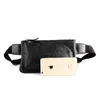 New Waist Bag Men Waist Fanny Pack For Phone Pouch Travel PU Leather Small Shoulder Bag Organizer Belt Waist Bag For Men 201118