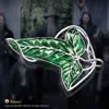 LOTR de alta qualidade Arwen039s EvenStar elfo princesa broches Legolas Greenleaf Elven Green Leaf Broche Cosplay Jóias GI7132963