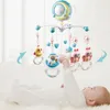 Baby Krippe Mobiles Rasseln Spielzeug Bett Glocke Karussell für Kinderbetten Projektion Säuglingsbabys Spielzeug 0-12 Monate für Neugeborene LJ201124