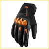 (F marbré) Gants de cyclisme, protection d'escalade de cross-country pour moto, équipement de gants de course en cuir pur en fibre de carbone