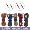 3.5mm AUX HILFS CORD 3M / 10FT Stecker auf Stecker Stereo-Audio-Kabel für PC MP3 CAR