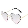 Fashion Heart Shaped Sunglasses Women Brand Designer Sunglasses Men's UV400 Luxury Adult 2020