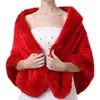 Scarves Fake Fur Wrap Bridal Wraps Winter Faux Stole Coat Ladies Evening Jackets Wedding Shawl Shrug Boleros13305809219O