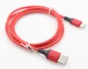 2.4A Cable líquido de carga rápida Cable micro USB tipo c para Samsung Huawei Android Cable de datos Microusb USB C Cargador con paquete minorista