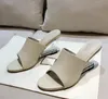 2021 Ny Hot Selling Women's High Heel Sandals Mode Vår och Höst Kvinnors Skor importerade läder Nel