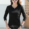 Woman Tshirts Autumn Long-sleeved T-shirt Womens Large Size Clothing Spring And Ropa Mujer Camisetas